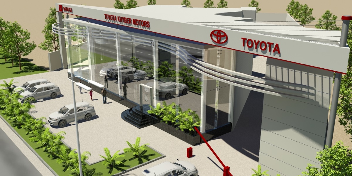 Toyota Khyber Motors Showroom